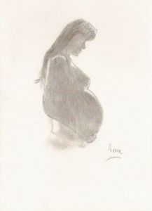 Voir le détail de cette oeuvre: femme enceinte